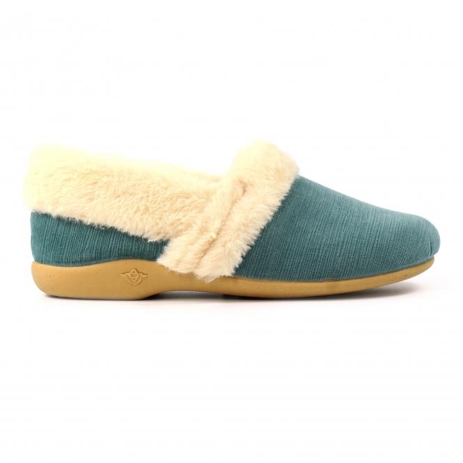 lunar Elm Teal Slipper