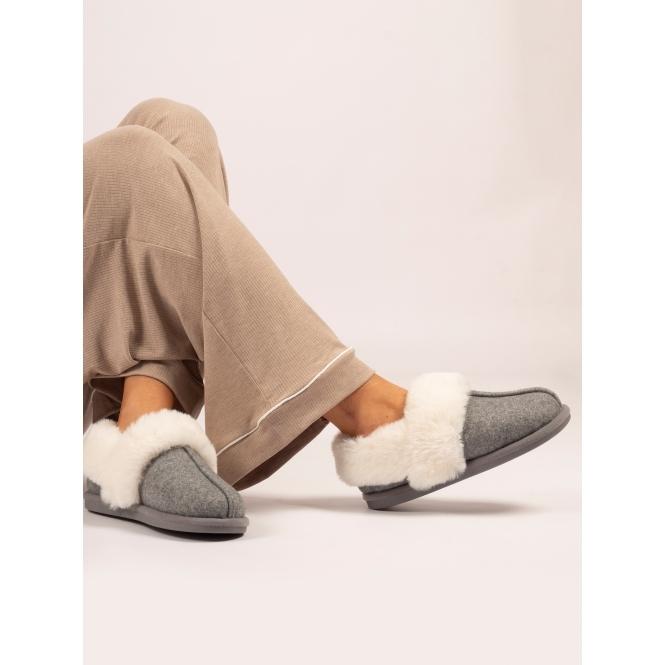 Lunar Ember III Grey Boxed Slipper