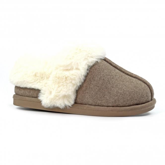 Lunar Ember III Taupe Boxed Slipper
