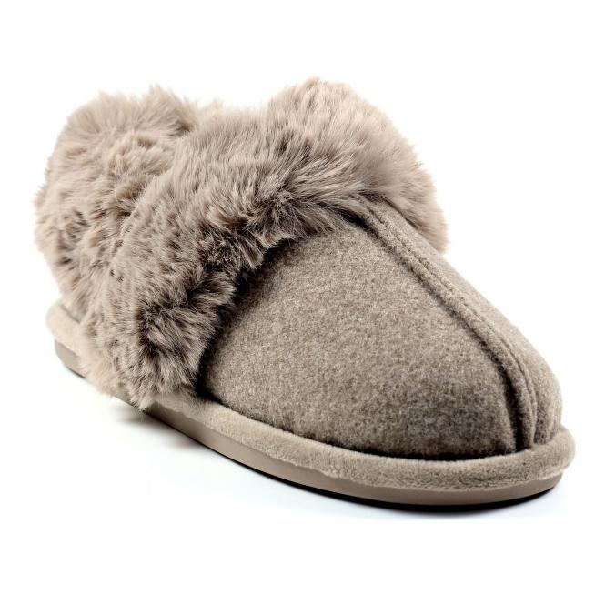 Lunar Ember Taupe Slipper