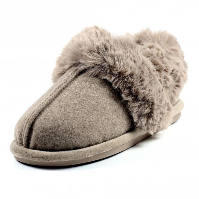 Lunar Ember Taupe Slipper