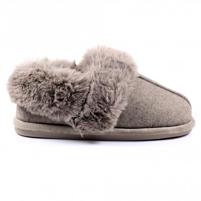 lunar Ember Taupe Slipper