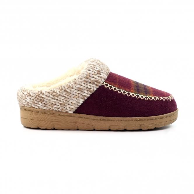 Lunar Emblaze Burgundy Slipper