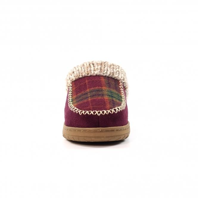 Lunar Emblaze Burgundy Slipper