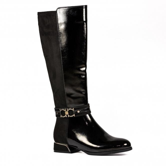Lunar Emma Black Long Boot