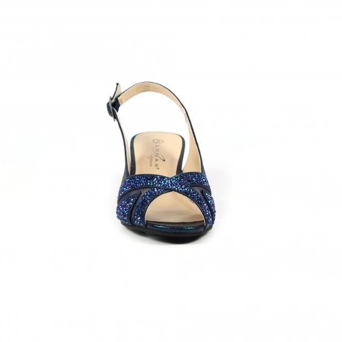 Lunar Emmerline Navy Slingback Wedge