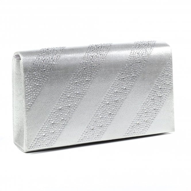 Lunar Emmerline Silver Clutch