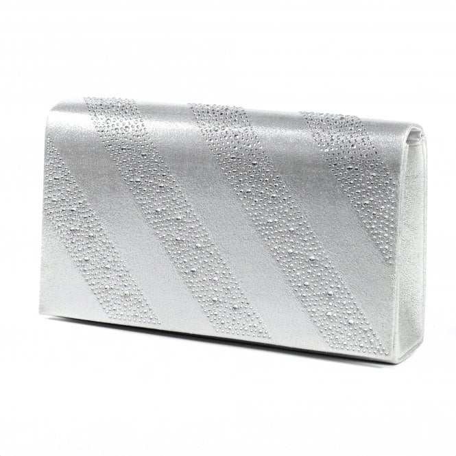 Lunar Emmerline Silver Clutch