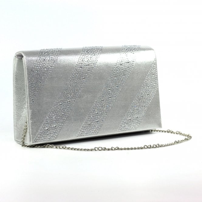 Lunar Emmerline Silver Clutch