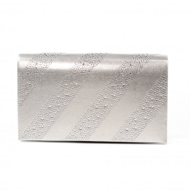 lunar Emmerline Silver Clutch