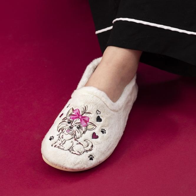 Lunar Escape White Slipper