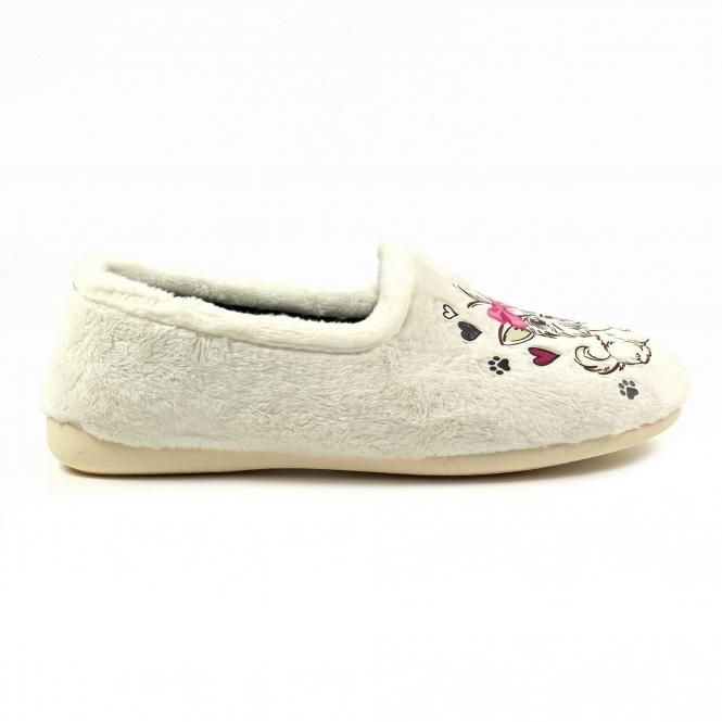 lunar Escape White Slipper