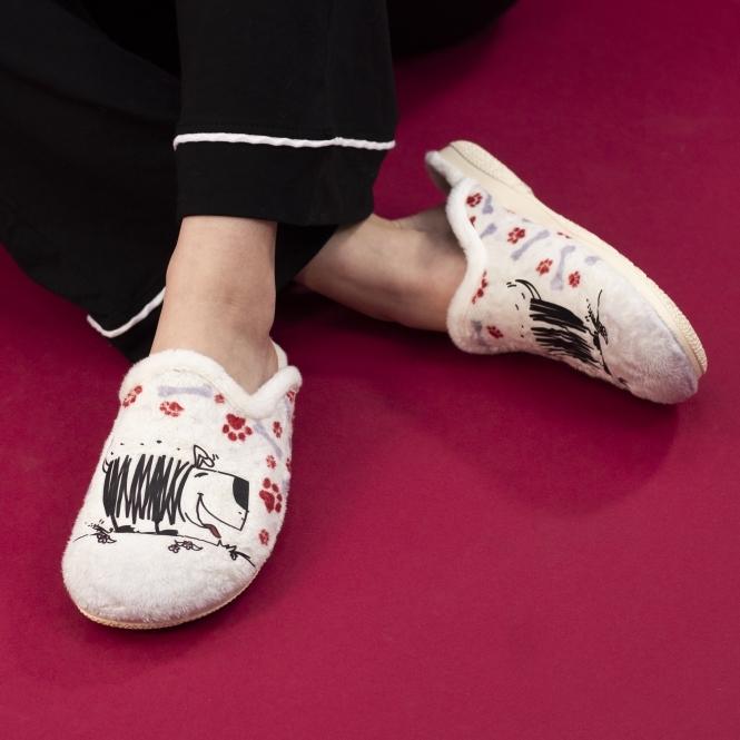 Lunar Eternity White Slipper