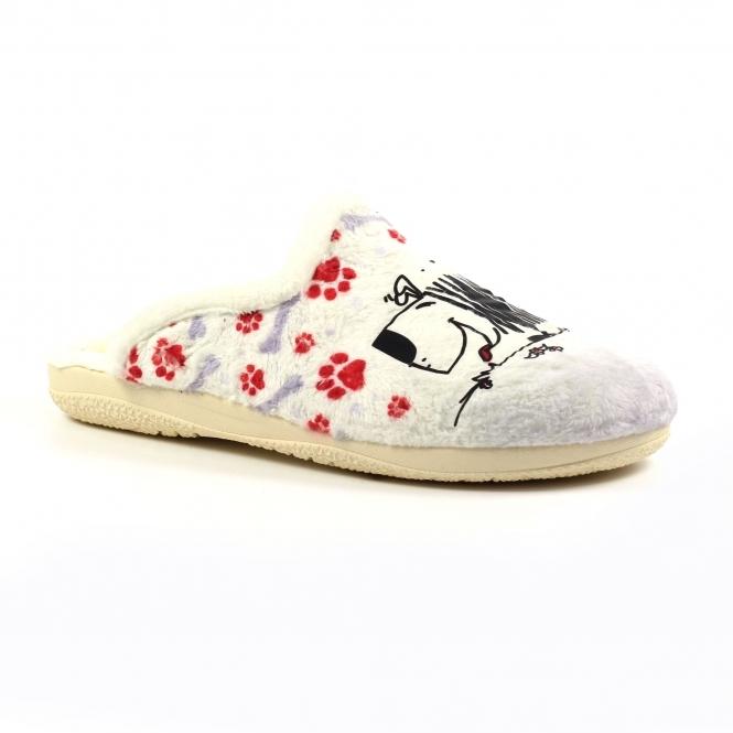 Lunar Eternity White Slipper