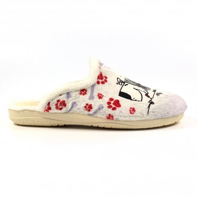 lunar Eternity White Slipper