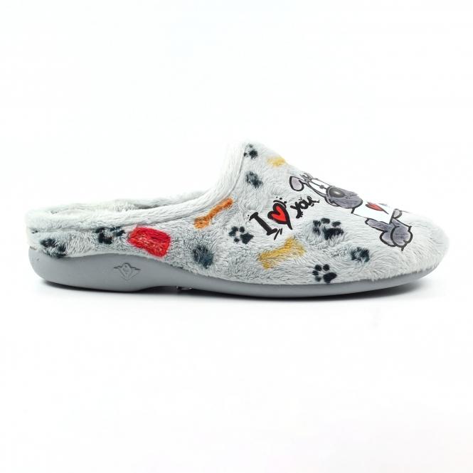 lunar Euphoria Grey Slipper