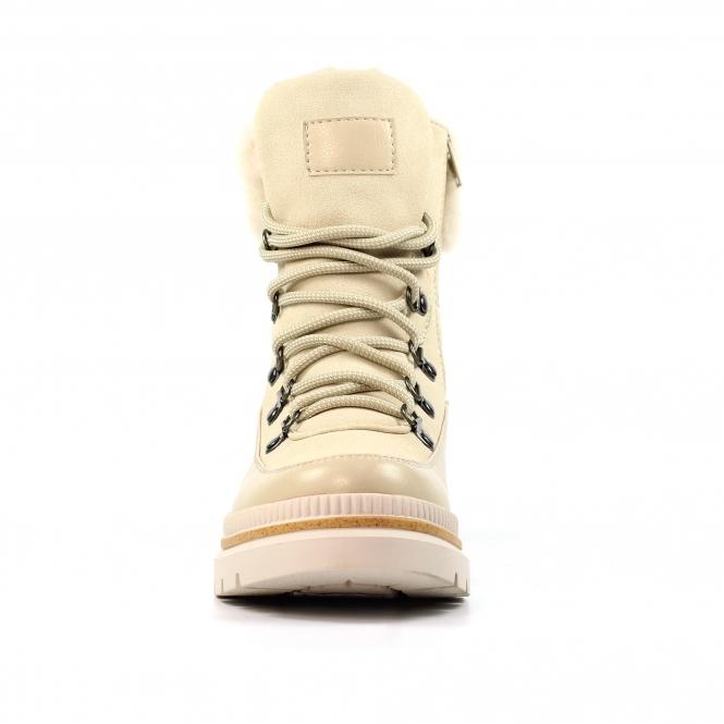Lunar Evelyn Beige Waterproof Boot
