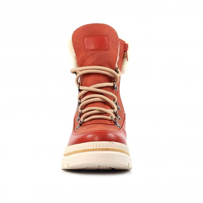 Lunar Evelyn Orange Waterproof Boot