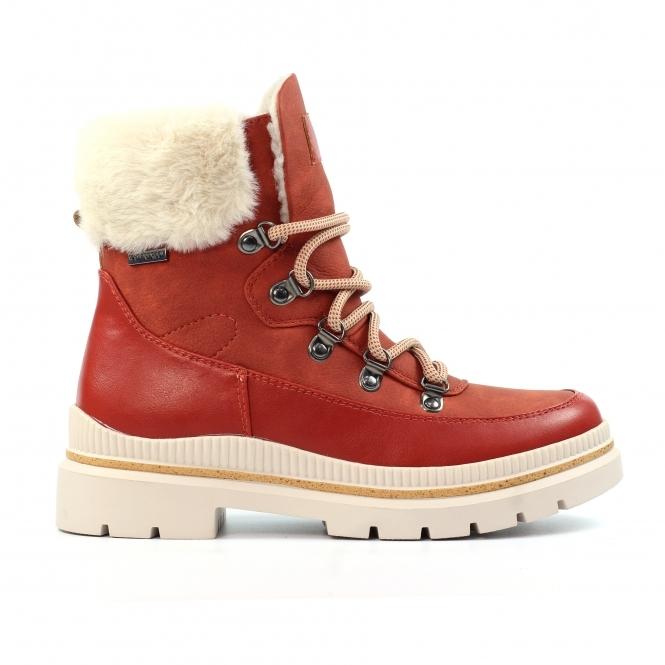 lunar Evelyn Orange Waterproof Boot