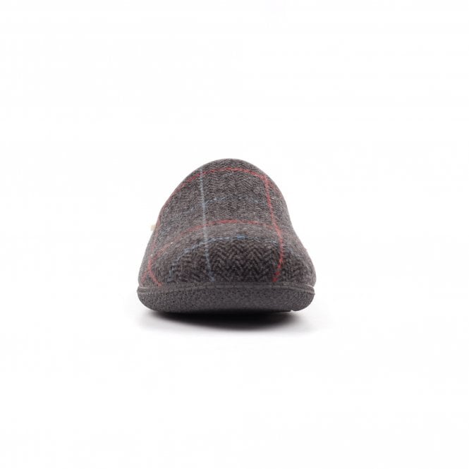 Lunar Farrell Grey Mule Slipper