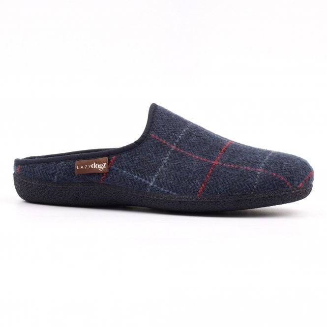 Lunar Farrell Navy Mule Slipper