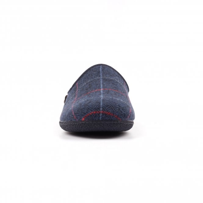 Lunar Farrell Navy Mule Slipper