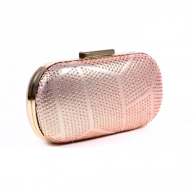 Lunar Francie Rose Gemstone Clutch Bag