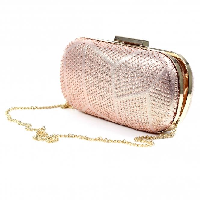 Lunar Francie Rose Gemstone Clutch Bag