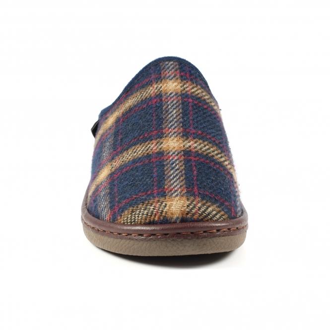 Lunar Frank Blue Mule Slipper