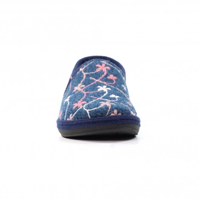 Lunar Genesis Navy Slipper