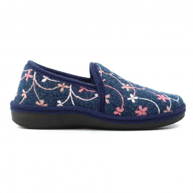 lunar Gibson Navy Slipper