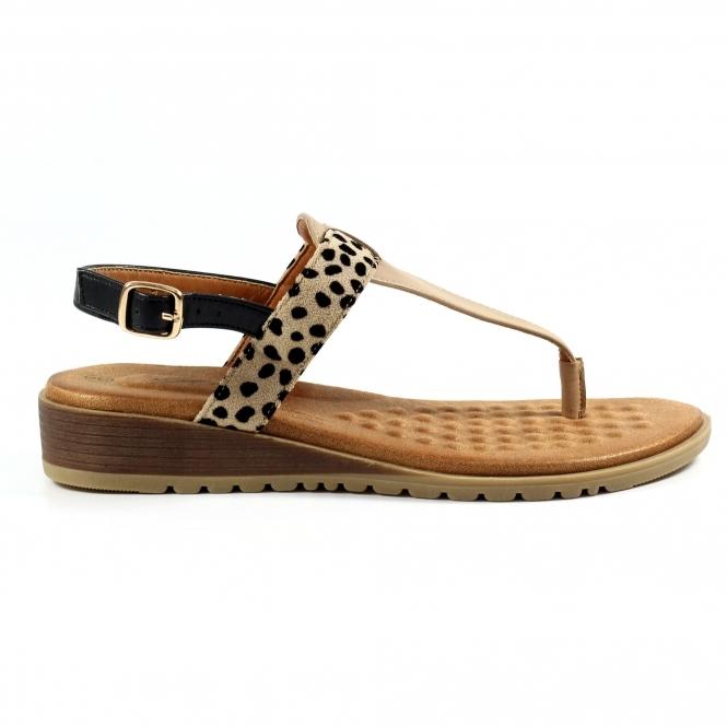 lunar Gina Beige Sandal