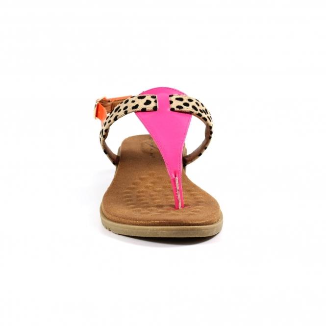 Lunar Gina Fuchsia Sandal