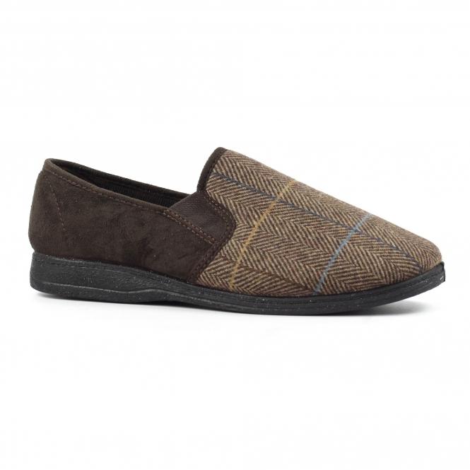 Lunar Harrison II Brown Slipper