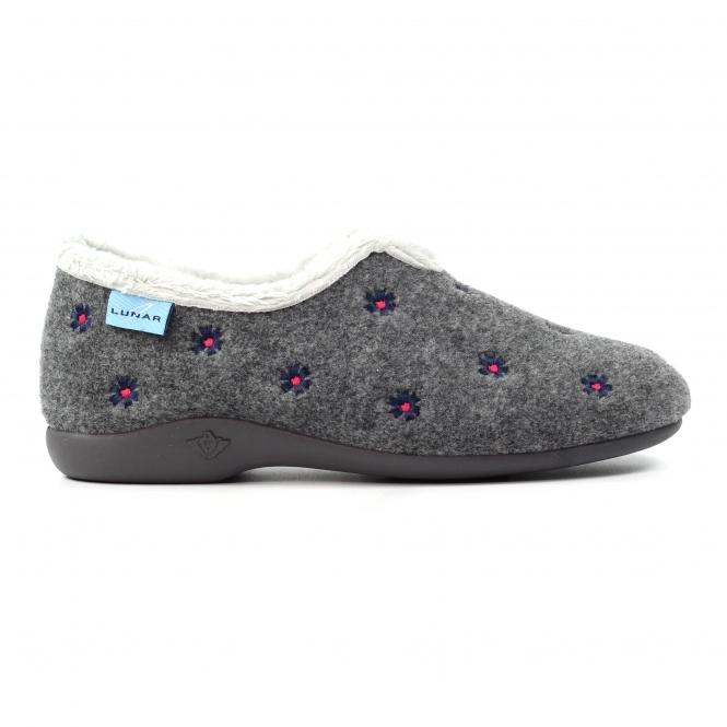 lunar Havana Grey Slipper