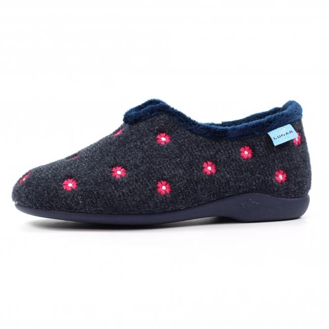 Lunar Havana Navy Slipper