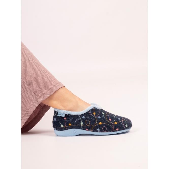 Lunar Helsinki Navy Slipper