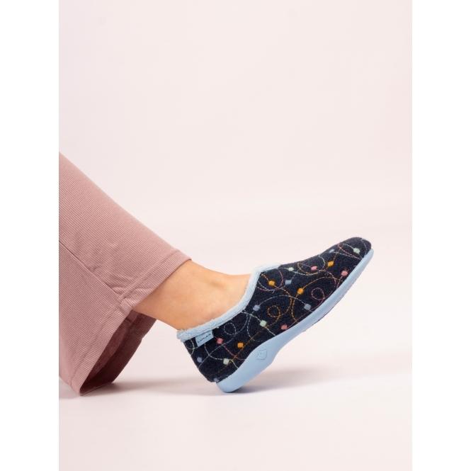 Lunar Helsinki Navy Slipper