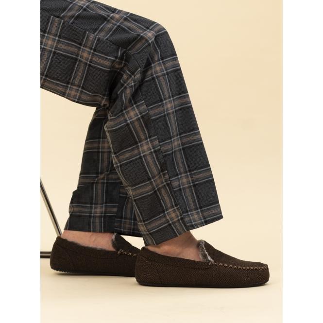 Lunar Hendrix Brown Slipper