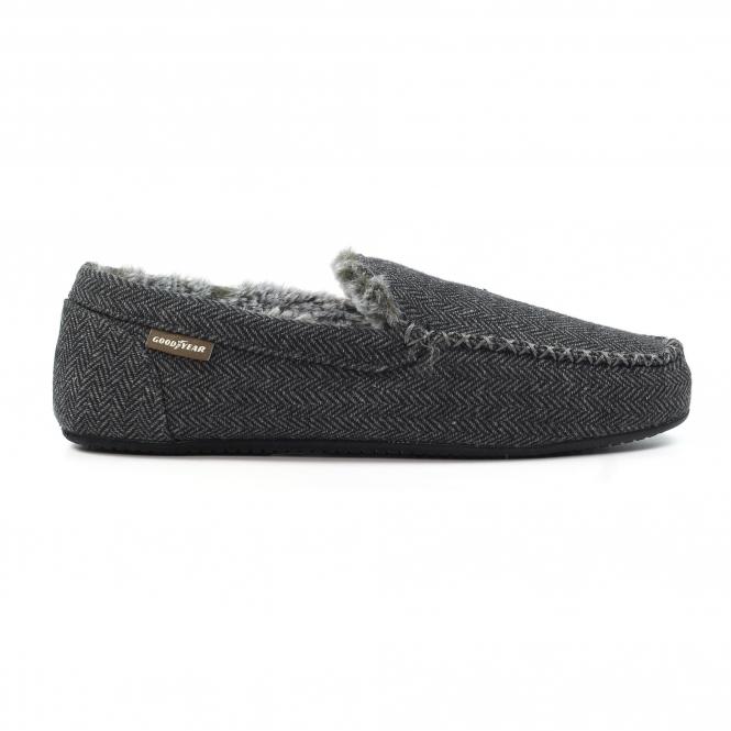 lunar Hendrix Grey Slipper