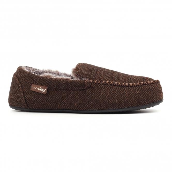Lunar Hendrix II Brown Slipper