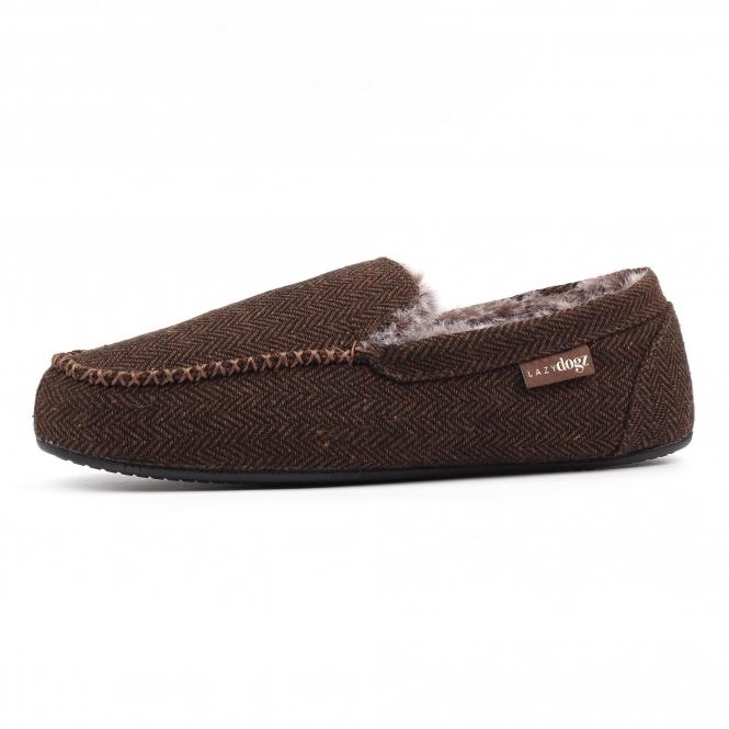 Lunar Hendrix II Brown Slipper