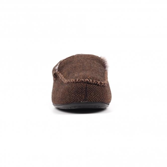 Lunar Hendrix II Brown Slipper