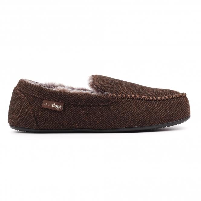 lunar Hendrix II Brown Slipper
