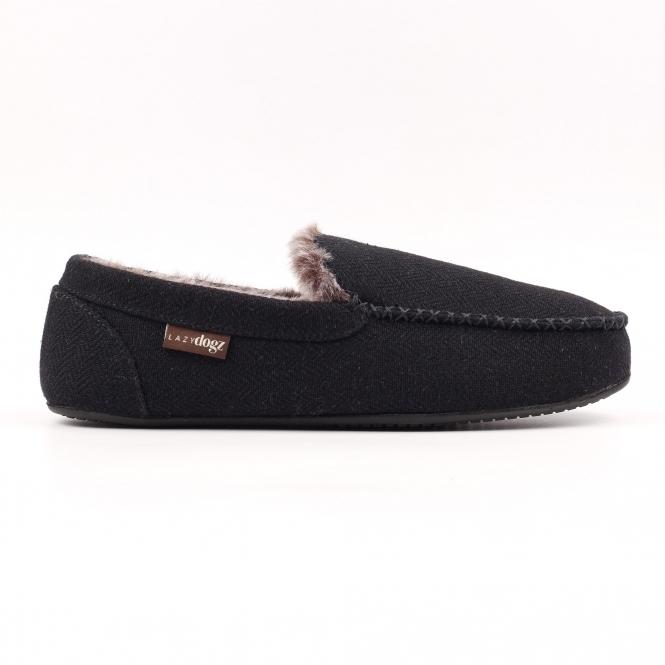 lunar Hendrix II Navy Slipper