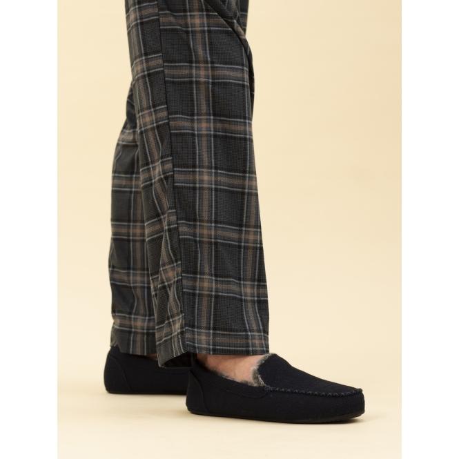 Lunar Hendrix Navy Slipper