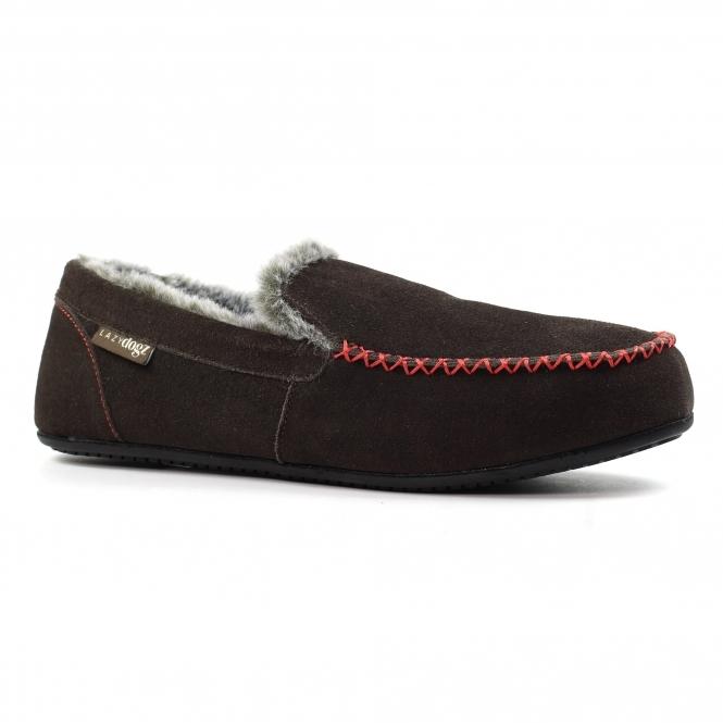 Lunar Henry Brown Slipper