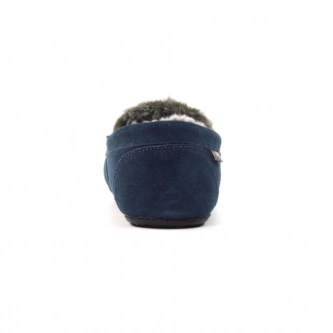 Lunar Henry Navy Slipper