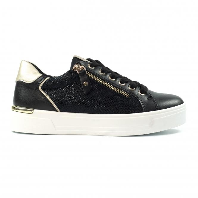 lunar Hype Black Trainer