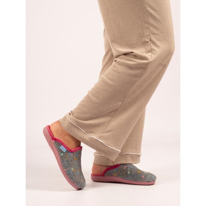 Lunar Impulse Grey Slipper